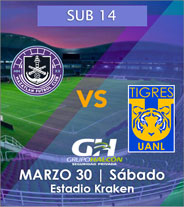 Mazatlán vs Tigres Sub 14 