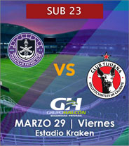 Mazatlán vs Tijuana Sub 23 