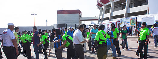Personal de seguridad capacitado