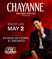CHAYANNE Tour 2026 - Mazatlán